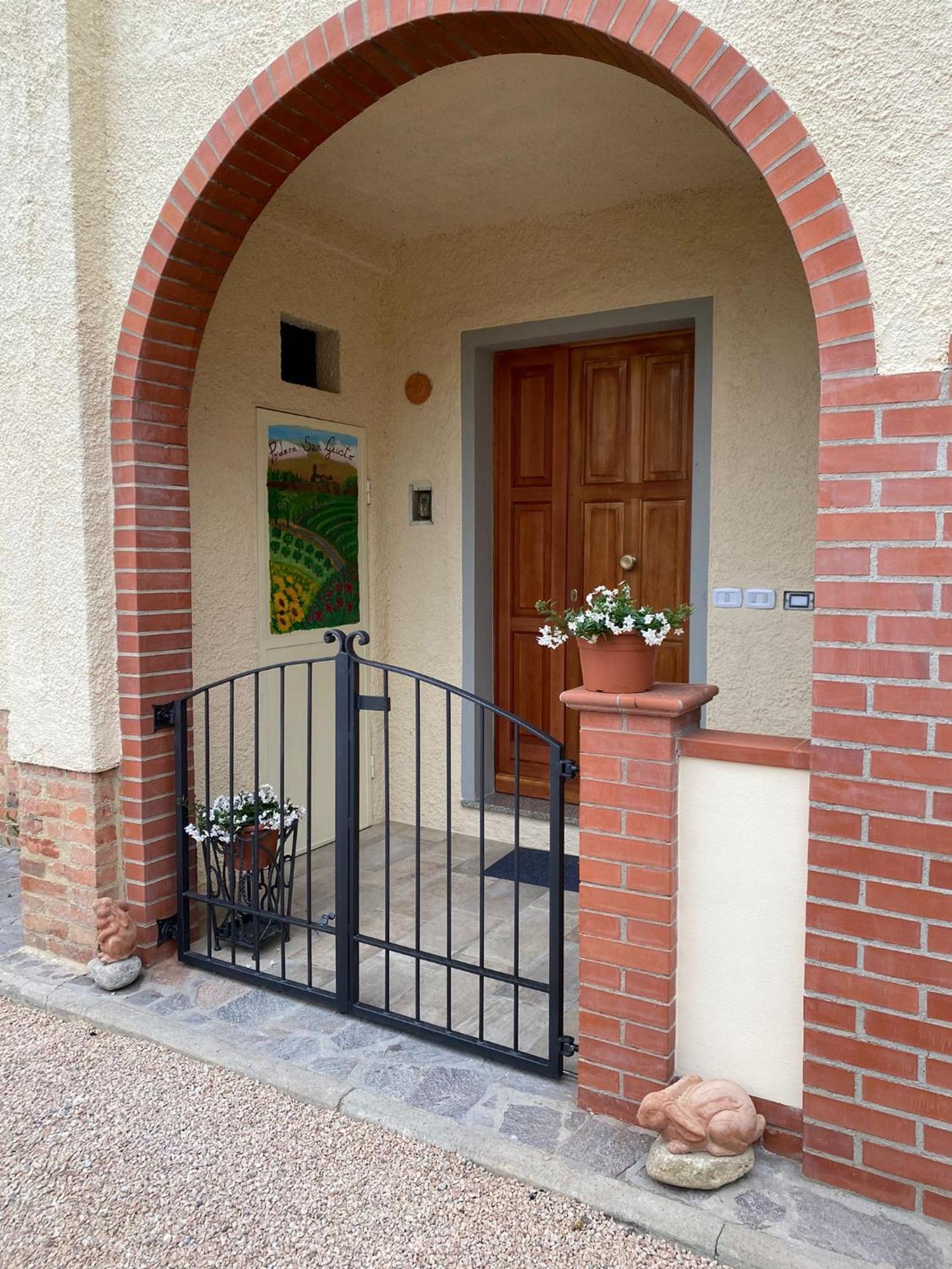 Casa Vacanze Podere San Giusto Volterra Eksteriør billede