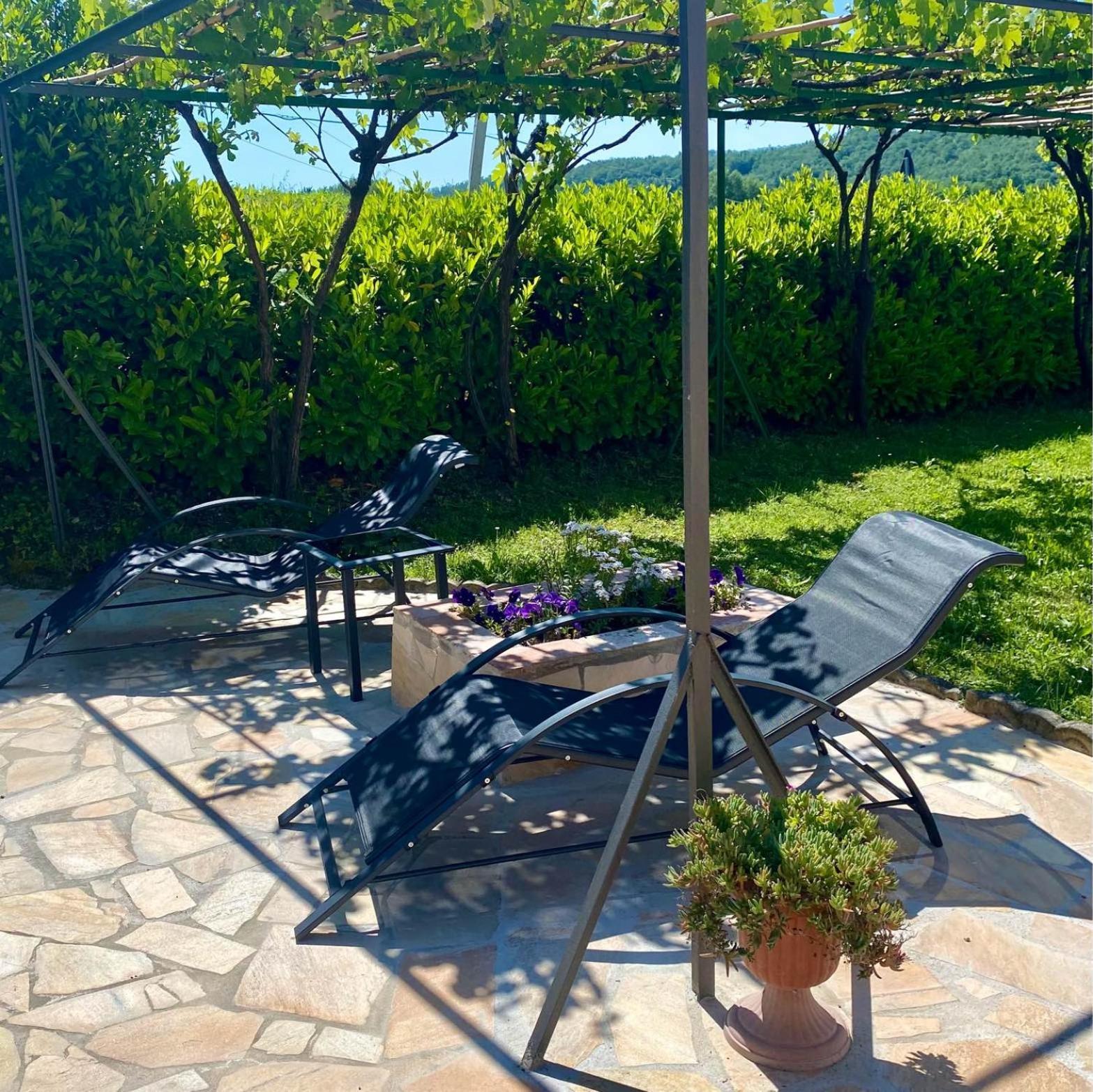 Casa Vacanze Podere San Giusto Volterra Eksteriør billede
