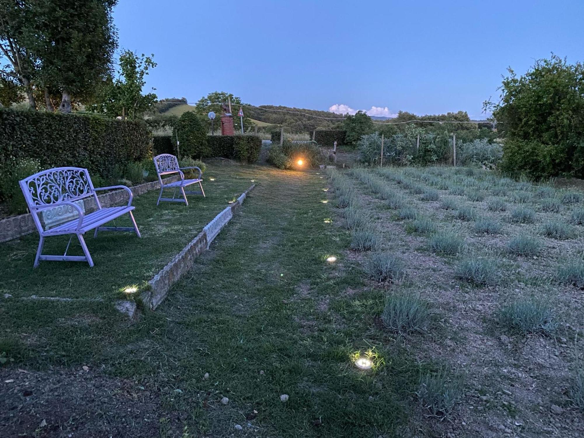 Casa Vacanze Podere San Giusto Volterra Eksteriør billede