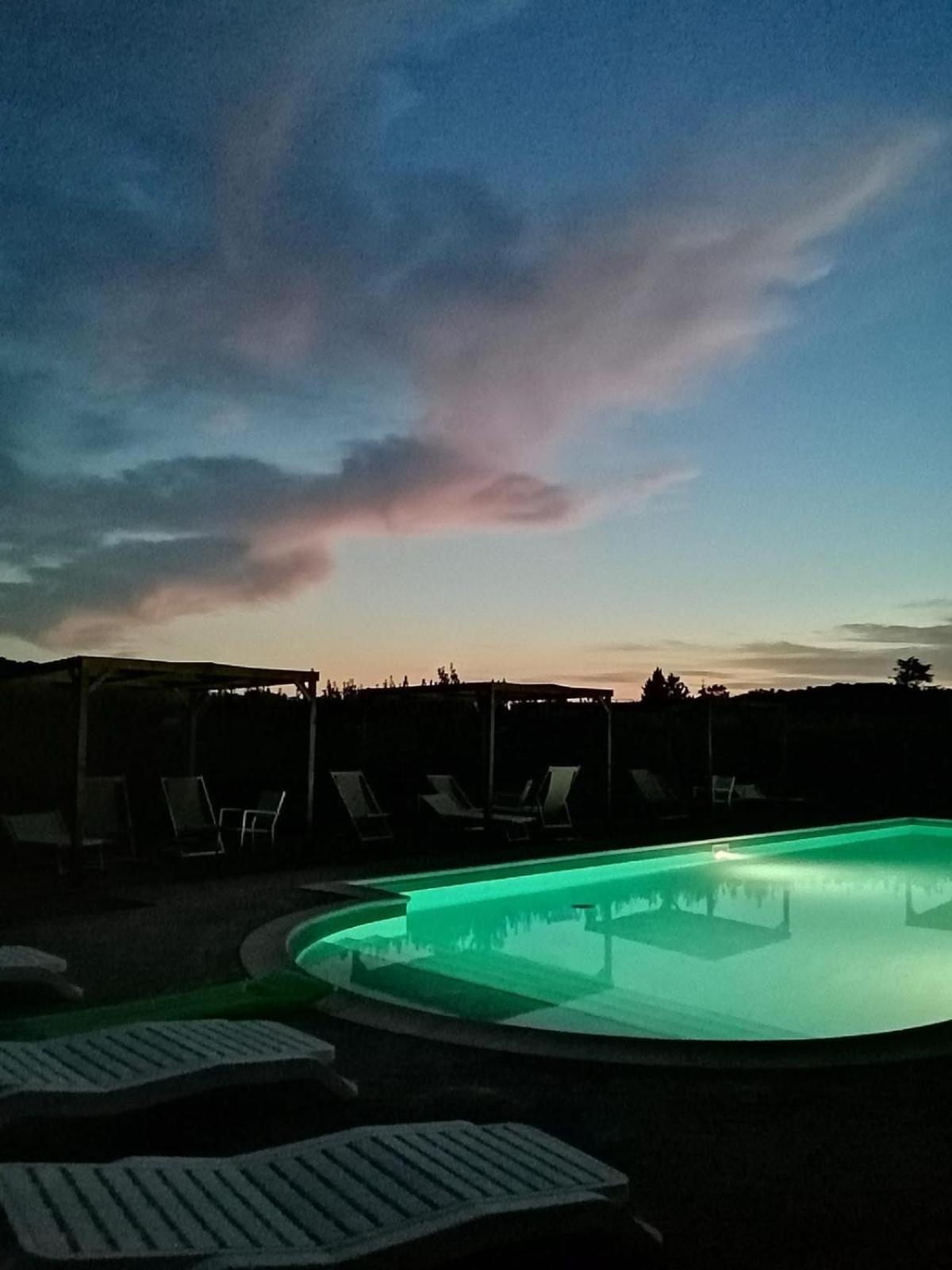 Casa Vacanze Podere San Giusto Volterra Eksteriør billede